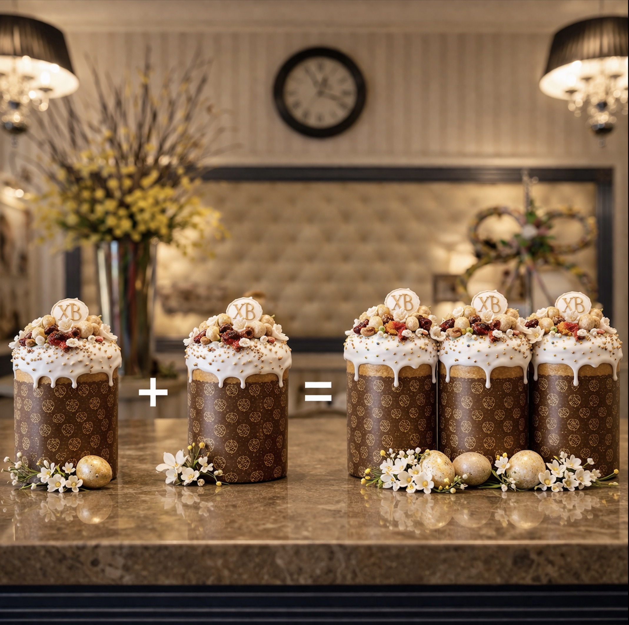 Easter Special Offer at VICOMTE HOTEL: 1+1 = 3 🐣